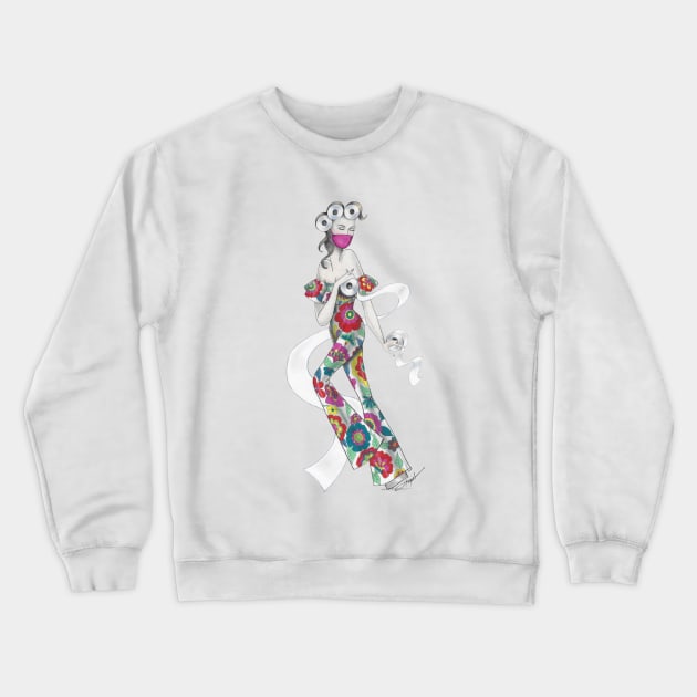 TP HOARDER Crewneck Sweatshirt by Quarantine Girls